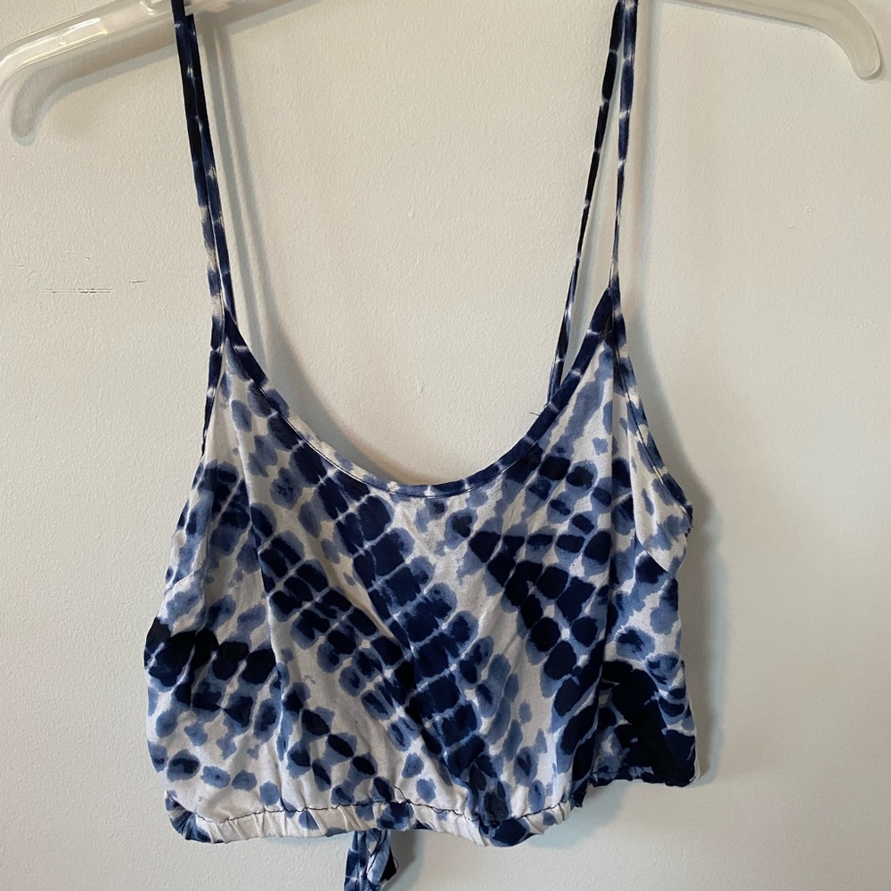 Cute tie dye crop top